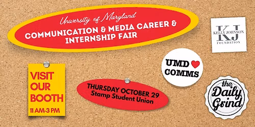 UMD Communication & Media Internship\/Career Fair KJF Booth