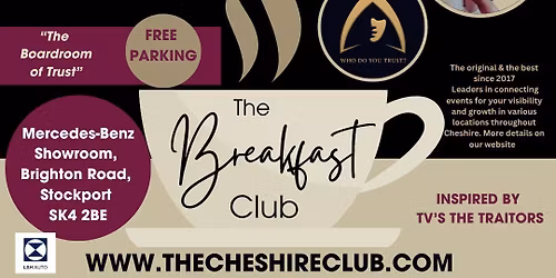 STOCKPORT: THE BREAKFAST CLUB - MAY