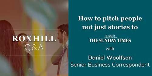 Q&A: How to pitch people not just stories to The Sunday Times