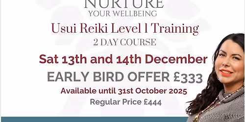 Usui Reiki Level 1 Training - 2 day course