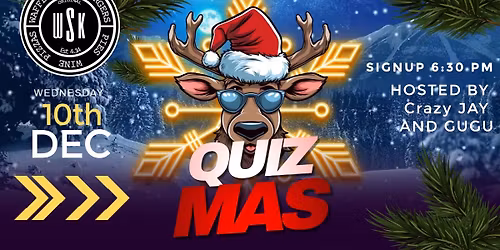 Quizmas @ Whisk Wine Bar