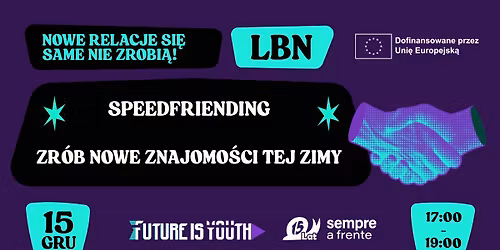 Speed Friending - nawi\u0105\u017c nowe znajomo\u015bci tej zimy
