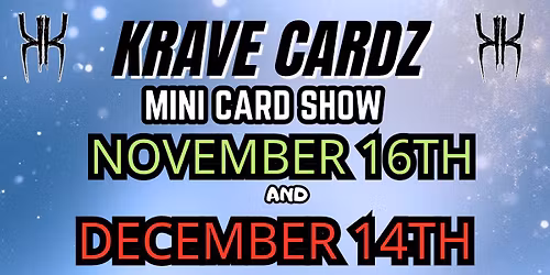 Krave Cards Card Show! 