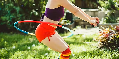 Hoop Dance in the Dark