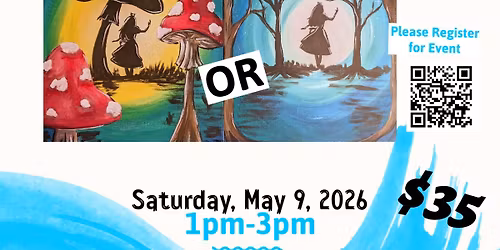 Alice in Wonderland Paint Party!