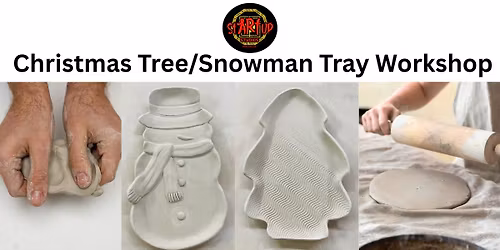Christmas Tree\/ Snowman Tray Workshop
