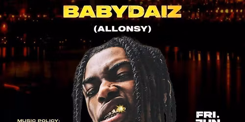 BARON FRIDAYS - BABYDAIZ Live in XSCAPE MCR
