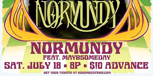Normundy + Maybsomeday : Live At The Coterie!