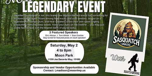 Sasquatch & Snacks - A NEW Legendary Event