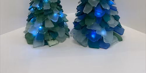 Sea glass Christmas tree workshop