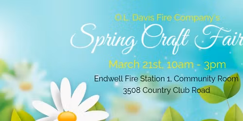 O.L. Davis Fire Company Spring Craft Fair