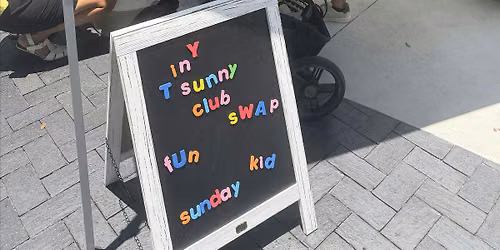 Tiny Sunny Club Children's Clothing, Book & Toy Swap \u2600\ufe0f