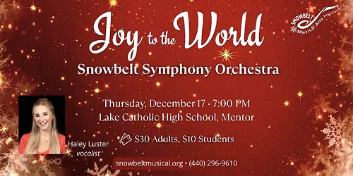Snowbelt Symphony: Joy to the World