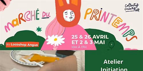 Atelier d'initiation \u00e0 l\u2019art textur\u00e9 \u2013 Locoshop Angus | 25 avril et 2 mai