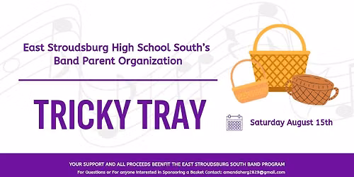 Summer Tricky Tray for the ESHSS Marching Band 