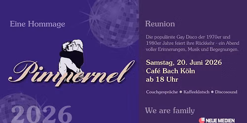Pimpernel Reunion 2026