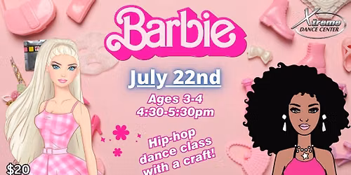 Barbie Pop-up Dance Class Ages 3-4