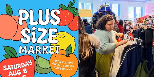 Plus Size Market at King William Pedestrian Block