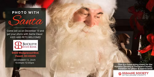 Tots and Tails Pictures with Santa