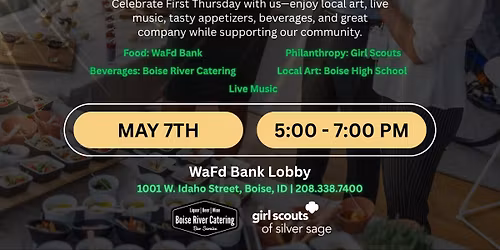 First Thursday at WaFd Bank! 