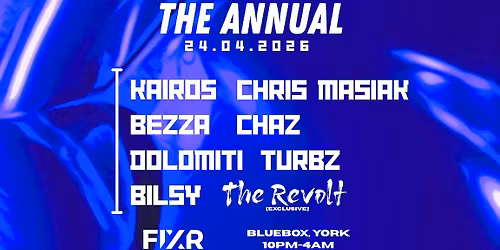 Bunker Presents: THE ANNUAL