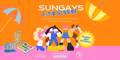 SUNGAYS Patio Session: Pride
