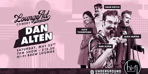 Dan Alten (Good Stand Up Comedy) at HiFi