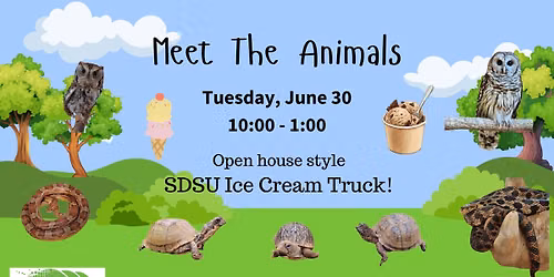 Meet the Animals & SDSU Ice Cream Truck