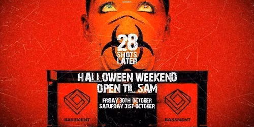 \u26a0\ufe0f\ud83d\udea8Bassment Halloween Saturday \ud83d\udea8\u26a0\ufe0f