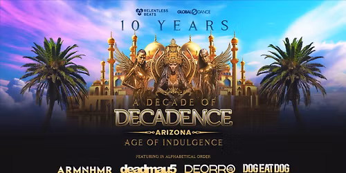 Decadence NYE Arizona - Tuesday at Phoenix Raceway