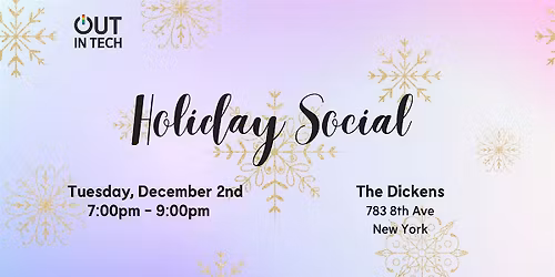 Out in Tech NYC | Holiday Social