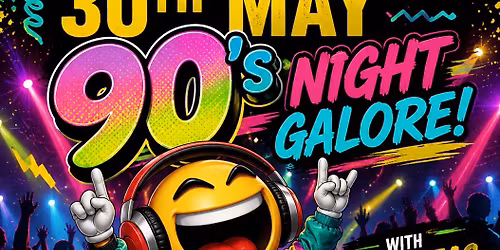 90\u2019s night at the Clarence
