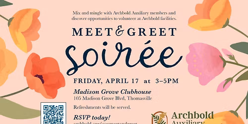 Archbold Auxiliary Meet & Greet Soir\u00e9e