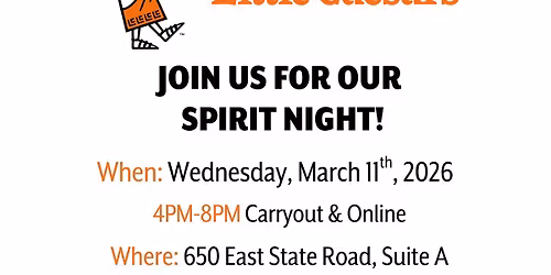 Little Caesar's Pizza Spirit Night!