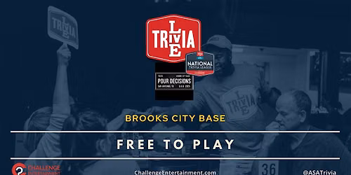 Weekly Live Trivia Nights at Pour Decisions - Brooks City Base