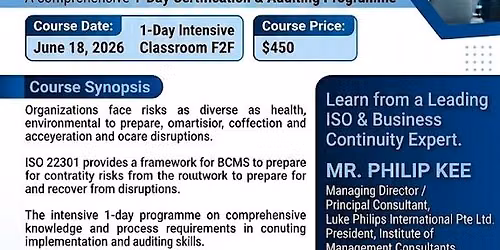 ISO 22301 Business Continuity System