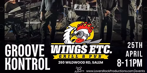 Groove Kontrol LIVE at Wings Etc. Salem!!!