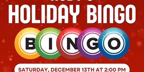Rudy's Redeye Holiday Bingo
