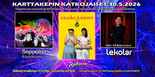 Karttakepin katkojaiset 2026