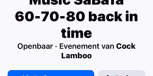 Music SaBaTa 60-70-80!!
