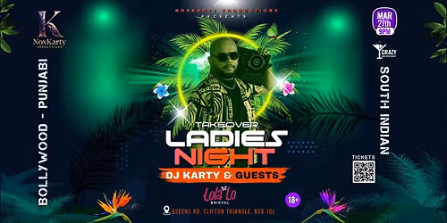 [Bristol] Bollywood &amp; South Indian Ladies Night