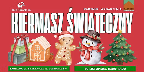 Kiermasz świąteczny w Kameleonie 🎄🎁