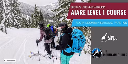 SheJumps x The Mountain Guides AIARE Level 1 Avalanche Course | CO