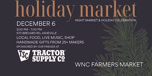 Holiday Market (Night Market & Holiday Celebration)