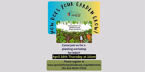 How Does Your Garden Grow?