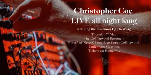 Christopher Coe LIVE All Night Long
