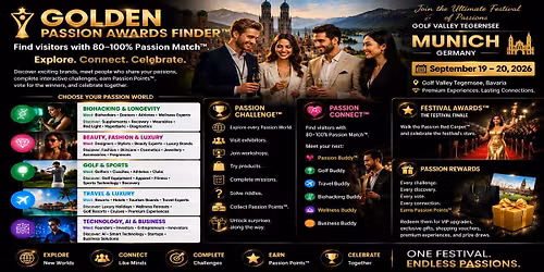Golden Passion Awards Finder in Munich, Germany