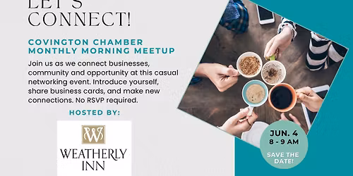 Morning Meetup @ Weatherly Inn