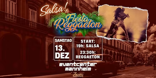 Fiesta Reggaeton y Salsa
