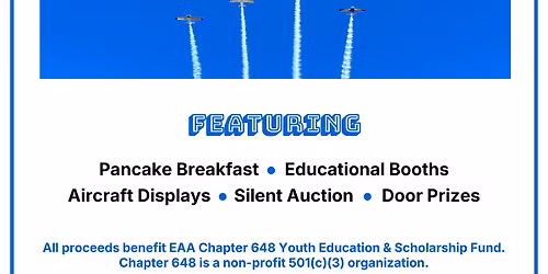 Annual Pancake Breakfast Fly In